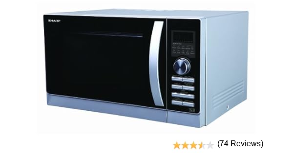 Sharp - Horno microondas con doble grill (25 l, 900 W), color ...