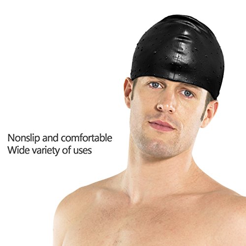 Caballus Swimming Cap Premium Silicone Swim cap by - Thumbnail 3
