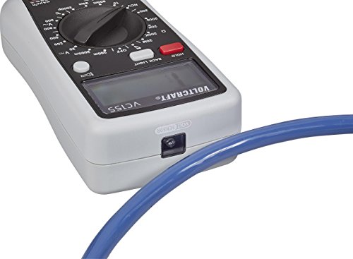 Voltcraft Digital Hand-held Multimeter, Model: VC155, 2000 counts, AC/DC, Reading Category CAT III 600V, 0.5% Basic Accuracy, Manual Range with Hold Function, Torch, Back Light Function