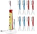 Genkent Set of 8 Replacement Toothbrush Heads for Philips Sonicare Kid's Toothbrush