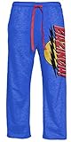 The Big Bang Theory Bazinga! Adult Heather Blue Lounge Pants