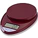 EatSmart Precision Pro Digital Kitchen Scale, Red
