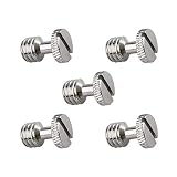 NICEYRIG 3/8 Inch Camera Quick Release Screw Tripod Screw Adapter Connecter DSLR Camera Rig Accessories- 5 Pack