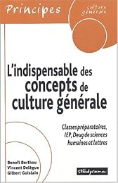 L' indispensable des concepts de culture générale