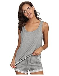 Conjunto de pijama y pantalones cortos de bambú para dama