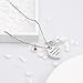 Glimkis Personalised Cremation jewelry for ashes love between mother& son is forever Birthstone urn necklaces,June(Engraved)