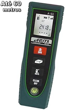 Trena a Laser Digital Mede Distância Até 60 metros Profissional