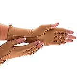 Isotoner Therapeutic Glove, Open Finger Compression Glove, 23-32 mmHg, Pair, Small