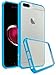 Bastex iPhone 7 Plus Case, Slim Fit Flexible Clear Transparent Rubber Back Cover Fused Sky Blue Side Bumper Snap Case for Apple iPhone 7 Plus / 7 Pro