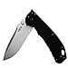 Zero Tolerance Hinderer Folder Pocket Knife (0566); 3.25” Stonewashed S35VN Steel Blade; Handle with G-10 Front and Steel Back, SpeedSafe Opening, Frame Lock, Quad-Mount, Deep-Carry Pocketclip; 5.4 OZ