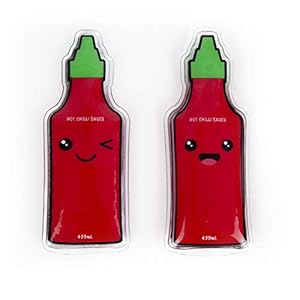 Gift Republic Hete saus Handwarmers Twee-Pack, Multi, 10,5 x 4 x 1 cm