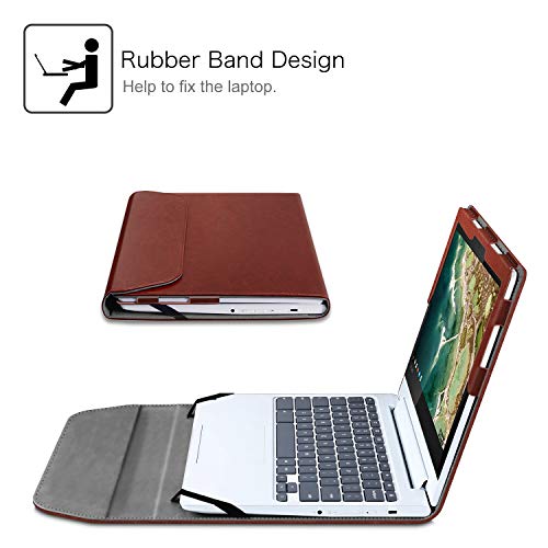 Fintie Sleeve Case for 11.6" Lenovo Chromebook C330 Premium PU Leather Protective Portfolio