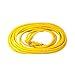 Electrix EC1225UL Outdoor Extension Cord, 12/3 AWG, Heavy Duty, UL Listed, Yellow, 20-Foot