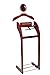 ClosetMate Executive Clothes Valet Stand - Beautiful Solid Hardwood Valet Clothing Hanging System with Mirror, Rack for Shoes, Tray for Cell phone and Keys, Great Gift