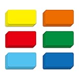 Microless Dry Erase Magnetic Label 1 x 3 inch
