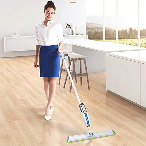 5 Pack Microfiber Spray Mop Replacement Head Damp Mop Cleaning Pad Mop Head Refills Easy Cleaning Mop Head Replacement