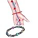 KaiKBax Colorful Hematite Chain Bracelet Unisex Magnet Health Care Hand-Woven Hand String Weight Loss Bracelet