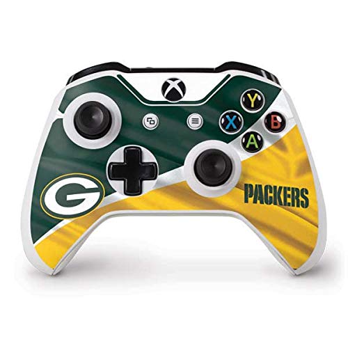 Skinit Decal Gaming Skin for Xbox One S Controller - Officially Licensed NFL Green Bay Packers Design Skinit Decal Gaming Skin for Xbox One S Controller - Officially Licensed NFL Green Bay Packers Design