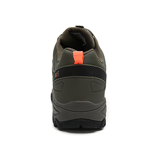 image for DREAM PAIRS Men's Nortiv8 160489-M Army Green Black Orange Insulated W