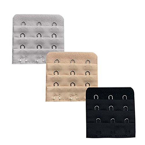 Nursing Bra Maternity Wireless Bras For Women Seamless Breastfeeding Bralette With Free Extenders & Nursing Pads 3 Pack Set (One size, Extender black pink gray)