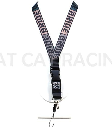 JDM Bride Japan Lanyard for Racing Enthusiasts Double Sided