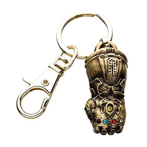 Marvel Avengers: Infinity War Thanos Infinity Gauntlet 3D Metal Keychain