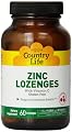 Country Life Zinc Lozenges Cherry