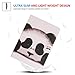 Dteck 9.7 Inch Case for Apple iPad Air 2 2014 Released Tablet (A1566/A1567) - Slim Fit Pretty Flip Folio Stand PU Leather Protective Case Cover with Card Slots/Stylus Pen (Cute Panda)