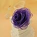 Lovely Floral Hair Clips, Purple Rose Brooches for Women | Versatile Pins for Hats, Clothing and More