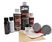 Furniture Leather Max MEGA Kit/Leather Restorer / 8 Oz Refinish 2 Oz Conditioner / 4 Oz Top Coat/Black and White 1 Oz Color Changer/Sponge (Leather Repair Kit) (Dark Brown)