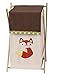 Sweet Jojo Designs Baby/Kids Clothes Laundry Hamper for for Forest Friends Animal Bedding