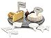 RSVP International Cheese Board Collection Accessories, Oval Shape, 6 Piece, Porcelain
