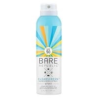 Bare Republic SPF50 Clearscreen Spray: Sport (6 oz)