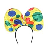 EBTOYS Clown Headband Hair Hoop Headwear for Halloween Carnival Circus Costume Fancy Dress Woman Hairband