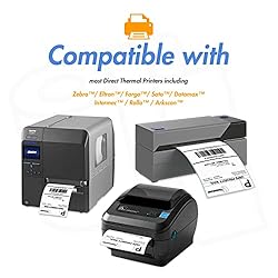 OfficeSmartLabels – 4" x 1" Direct Thermal Labels