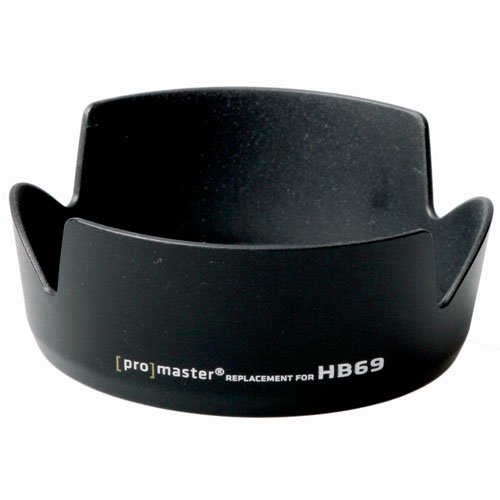 Promaster Replacement Petal Lens Hood For Nikon HB-69 (7442), Black