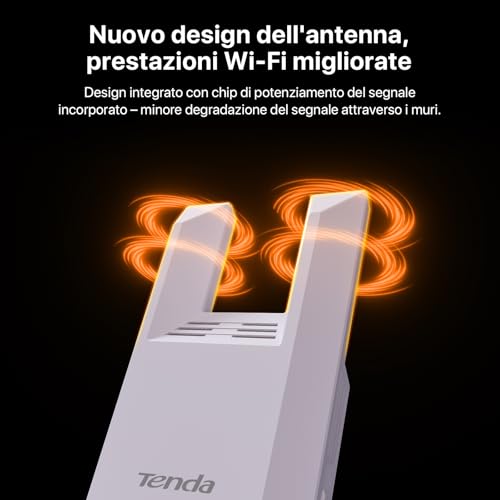 Ripetitore WiFi Extender e Access Point, Velocità Single Band 300Mbps, Porta Ethernet, Copertura fino a 120 m², Compatibile con i principali modem router Wi-Fi, Bianco(R10)