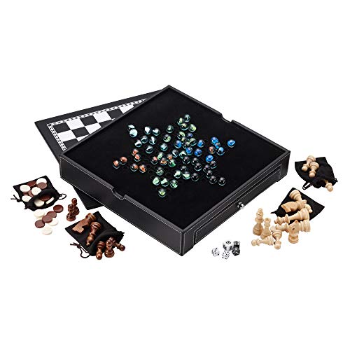 Mainstreet Classics Broadway 5in1 Combo Board Game Set Pricepulse