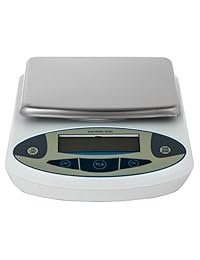 happybuy Balanza analítica 15 kg Lab Balanza analítica Escala 0,1 g Balanza analítica Escala Digital