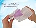 Menstrual Cup Wipes | Intimate Hygiene Cleaning Tissue | Individual Cloth Wipe | Feminine Wipe and Genital Wash | 30 Single Satchels | Handy for Travel
