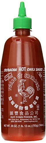 Huy Fong Sauce Chili Sriracha Hot, 28 Oz. Pack of 6