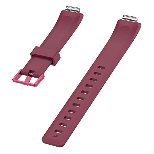 RuenTech Compatible for Fitbit Inspire Band/Inspire HR Bands Silicone Water Resistant Fitness Wristbands for Fitbit Inspire HR FitnessTracker (Sangria, Small) - Thumbnail 3
