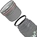 Goja 58-62MM Step-Up Adapter Ring (58MM Lens to 62MM Accessory) + Premium MagicFiber Microfiber Cleaning Cloth