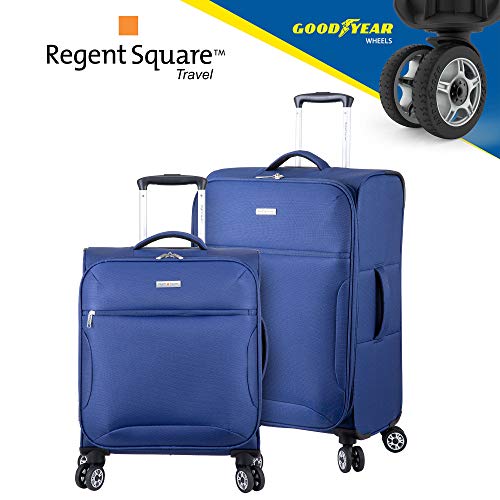 Regent Square Travel Expandable Softside Luggage Set With Spinner