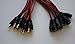 AFUNTA New 10pack 10 inch(30cm) 2.1 x 5.5mm DC Power Pigtail Female + 2.1 x 5.5mm DC Power Pigtail Male