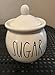 Rae Dunn by Magenta SUGAR bowl with lid. Large Letters.