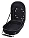 Galexbit Baseball Hat case Cap Carrier Case Holder for 6 Caps Hat bag for Travel(Black)(L)