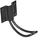 10 Pcs Wide Wall Hooks, HOVEOX Black Modern Single Hooks Zinc Alloy Sturdy Clothes Towel Hangers Storage Organizer Hook for Garage/Bathroom/Living Rooms & 50Pcs 0.5 Inch Iron Screws & Free Screwdriver