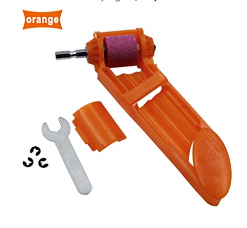 Aviat Portable Blue/Orange Diamond Drill Bit Sharpener +2Pcs Wrench Corundum Grinding Wheel Bit Sharpening Power Tool & Home Improvement