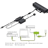 Womdee [Upgrade] Kinect Adapter for Xbox One S Xbox One X and Windows 8/8.1/10 PC, kinect 2.0 Sensor, USB 3.0